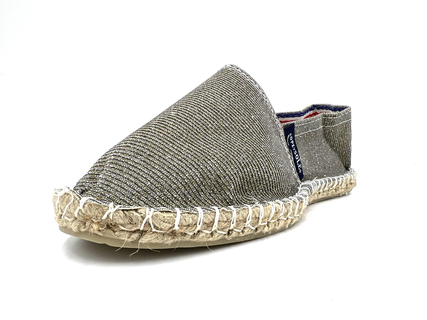 Silver/Gold Sparkly Espadrille