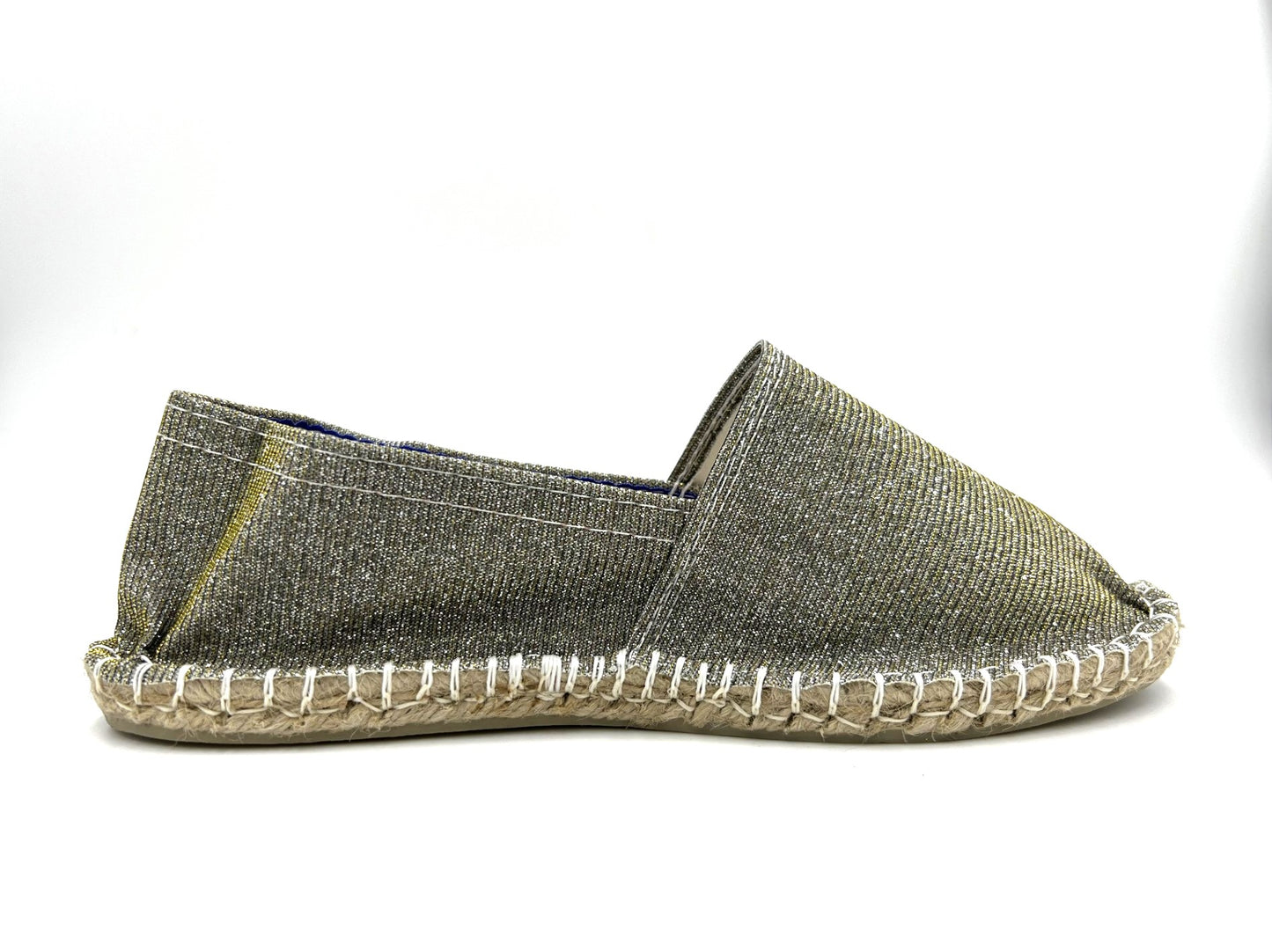 Silver/Gold Sparkly Espadrille
