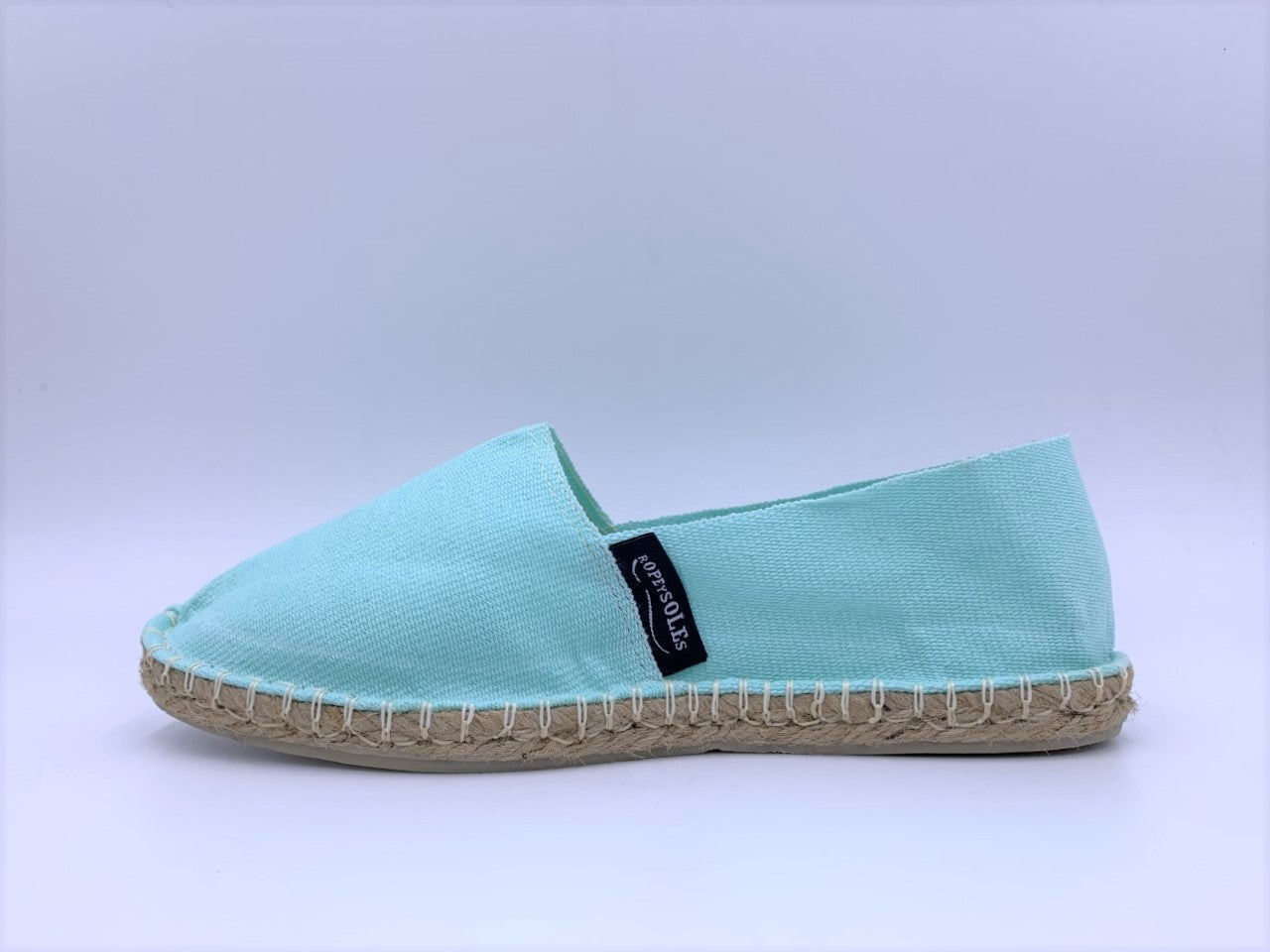 Faded Turquoise Blue Espadrille – Ropey Soles