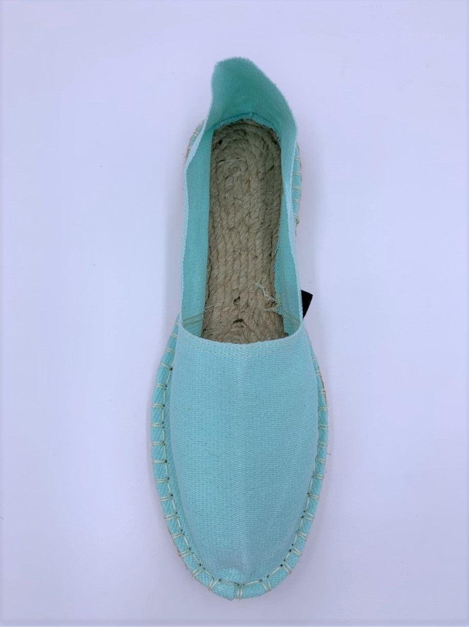 Faded Turquoise Blue Espadrille